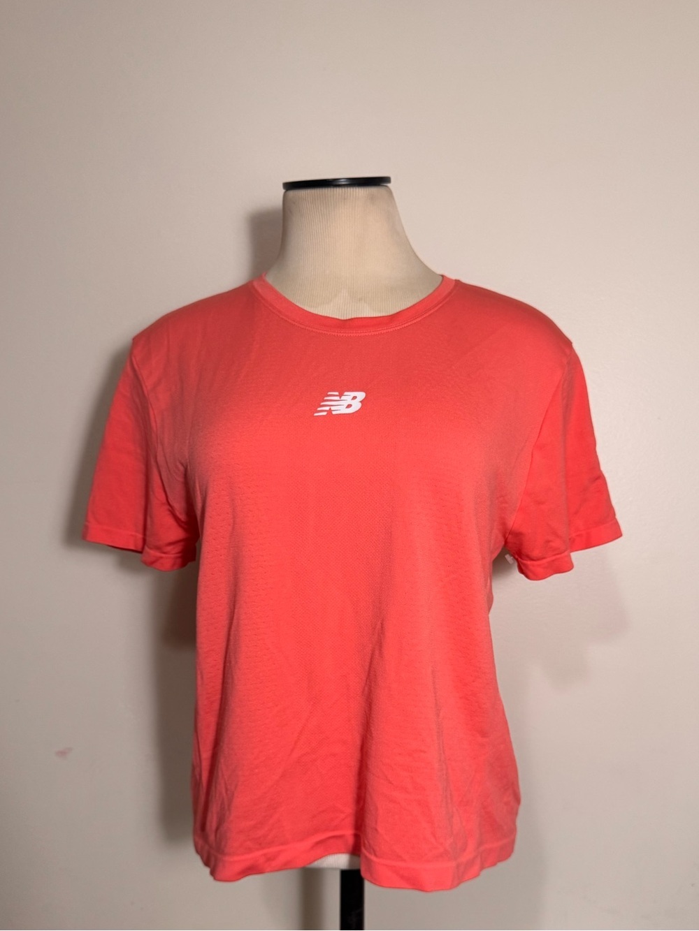 New Balance shirt -Red Logo Athletic Trainer via Tee doze size L